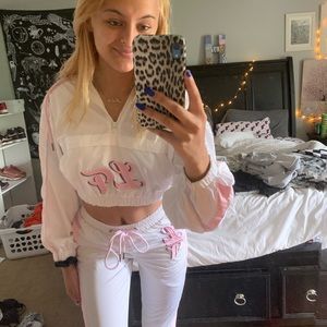 LF the brand pink and white set